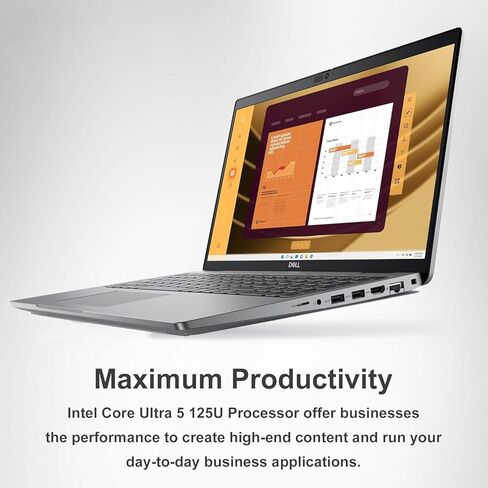 كمبيوتر محمول Dell Latitude 5550 5000 Business AI (15.6 بوصة FHD مضاد للتوهج، Intel 12-Core Ultra 5 125U (> i7-1355U)، ذاكرة وصول عشوائي DDR5 سعة 16 جيجابايت، 512 جيجابايت SSD)، إضاءة خلفية، كاميرا ويب 1080 بكسل، 2x Thunderbolt 4، Ethernet، Win 11 Pro in Kuwait