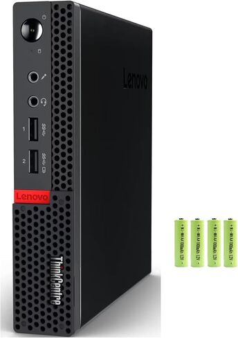 كمبيوتر مكتبي صغير Lenovo ThinkCentre M625 يعمل بنظام Windows 11 Home، معالج AMD A4-9120C ثنائي النواة (يصل إلى 2.4 جيجاهرتز)، ذاكرة وصول عشوائي سعتها 16 جيجابايت، محرك أقراص PCIe SSD سعة 256 جيجابايت، رسومات AMD Radeon R4، 2 منافذ عرض، 6 منافذ USB، RJ-45 in Kuwait