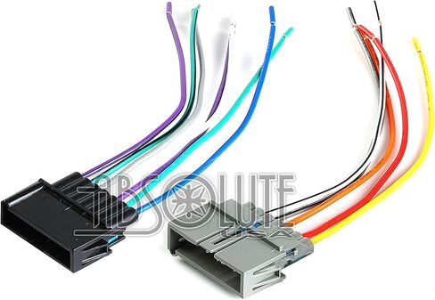 Absolute USA ABS99-6501-2 Fits Jeep Cherokee 1997-2001 Single DIN Stereo Harness Radio Install Dash Kit Package in Saudi Arabia
