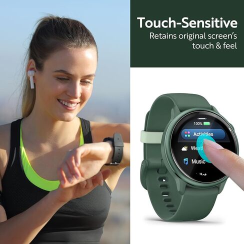 مجموعة من 6 قطع من ArmorSuit لجهاز Garmin Vivoactive 6 واقي شاشة مضاد للتوهج MilitaryShield Matte Film - صنع في الولايات المتحدة الأمريكية in Kuwait