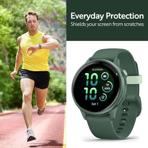 مجموعة من 6 قطع من ArmorSuit لجهاز Garmin Vivoactive 6 واقي شاشة مضاد للتوهج MilitaryShield Matte Film - صنع في الولايات المتحدة الأمريكية in Kuwait