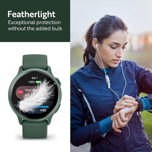 مجموعة من 6 قطع من ArmorSuit لجهاز Garmin Vivoactive 6 واقي شاشة مضاد للتوهج MilitaryShield Matte Film - صنع في الولايات المتحدة الأمريكية in Kuwait