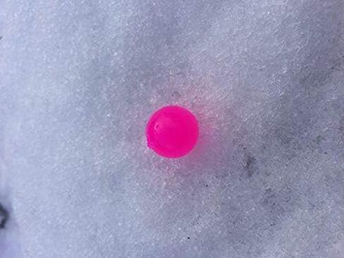 BnR Tackle SBCE20 Soft Beads, 20 mm, Cerise, Neutral Buoyancy, 10/Pack in Kuwait