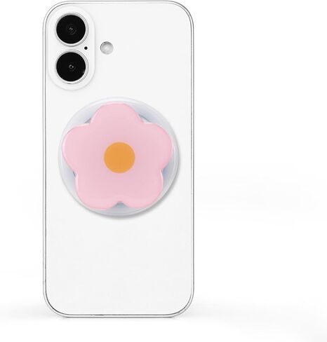 قبضة هاتف مغناطيسية قابلة للطي سلسلة زهور لطيفة تحمل حامل الهاتف يتضمن حلقة محول للهواتف الذكية اللوحية ملحقات الهاتف الخليوي المتوافقة مع هاتف Magsafe (وردي) in Kuwait