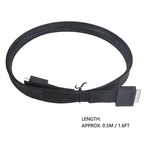 كابل Zunate Oculink SFF 8611 8i، نقل البيانات للخادم - SAS 3.0، 4.0، 3.0، 16 جيجابت في الثانية، بطاقة صفيف توسيع PCIe in Kuwait