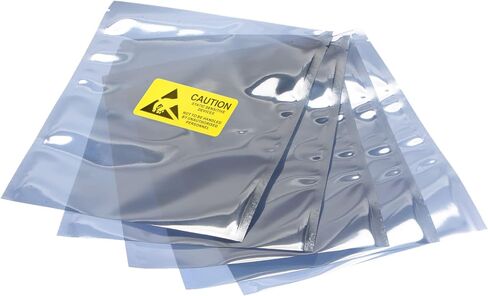 Anti Static Bags Shielding Bag 25pcs 6x8inch(15x20cm) Open Top with Labels for Hard Drive HDD SSD in Saudi Arabia