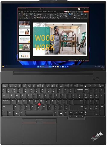 كمبيوتر محمول Lenovo Thinkpad E16 Business مقاس 16.0 بوصة IPS WUXGA (AMD Ryzen 5 7535U، 32 جيجابايت DDR5، 512 جيجابايت PCIe SSD، بإضاءة خلفية KYB، بصمة الإصبع، WiFi 6، BT 5.3، Win 11 Pro) مع موسع منفذ USB DKZ in Kuwait