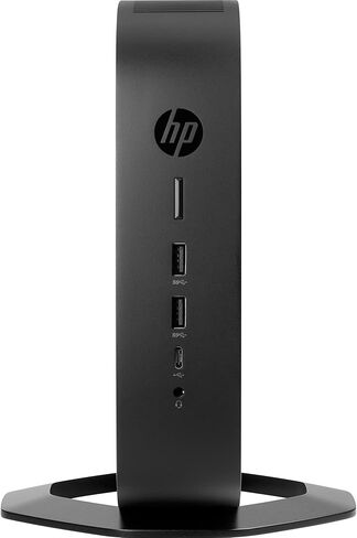 HP t740 Thin ClientAMD Ryzen V1756B رباعي النواة (4 النواة) 3.25 جيجاهرتز - متوافق مع TAA - شريحة AMD - ذاكرة وصول عشوائي DDR4L SDRAM سعة 8 جيجابايت - فلاش 32 جيجابايت - رسومات AMD Radeon Vega 8 - Gigabit Ethernet ThinPro - DisplayPo in Kuwait