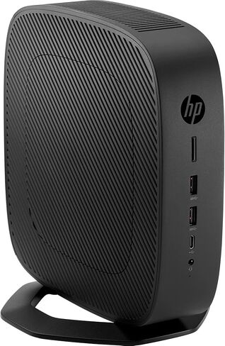HP t740 Thin ClientAMD Ryzen V1756B رباعي النواة (4 النواة) 3.25 جيجاهرتز - متوافق مع TAA - شريحة AMD - ذاكرة وصول عشوائي DDR4L SDRAM سعة 8 جيجابايت - فلاش 32 جيجابايت - رسومات AMD Radeon Vega 8 - Gigabit Ethernet ThinPro - DisplayPo in Kuwait