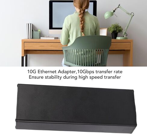 SUNGOOYUE 10G Ethernet Adapter, 10Gbps High Speed USB4 Network Card with Plug and Play Design, for 11 OS X Systems in Saudi Arabia