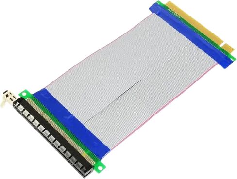 PCI-E 16 قطعة كابل تمديد الشريط بطاقة الرسومات PCI PCIE 2.0 الناهض بطاقة محول موسع 20 سنتيمتر استبدال لتصنيع المعدات الأصلية in Kuwait