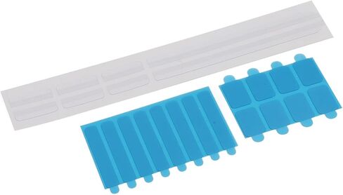 SUNGOOYUE Mounting Strip, Plastic Adhesive Privacy Screen Strip for Laptops and Monitors, Easy Installation, Slim Design, Durable Plastic, 5 Pack in Saudi Arabia