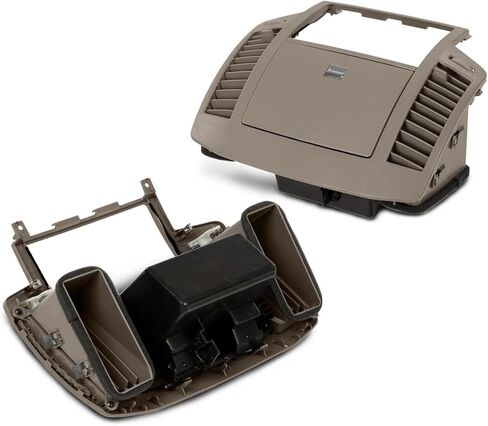 مناسب لـ 2005-2006 N1ssan Altima Center Dash Radio Bezel Storage Cube Vent Brown in Saudi Arabia