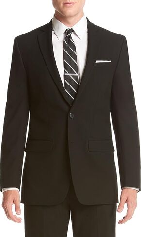 بدلة Van Heusen الرجالية ذات المقاس النحيف والمطاطة تفصل بين السترة المخصصة واختيار مقاس البنطلون in Kuwait