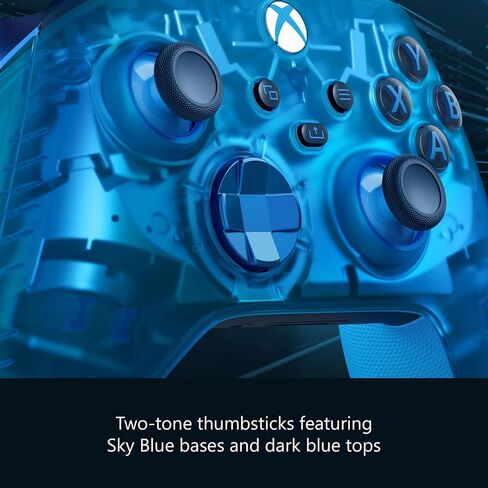 Microsoft QAU-00150 Wireless Controller for Xbox Series X/S Sky Cipher Special Edition (Renewed) in Saudi Arabia
