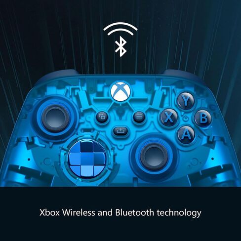 Microsoft QAU-00150 Wireless Controller for Xbox Series X/S Sky Cipher Special Edition (Renewed) in Saudi Arabia