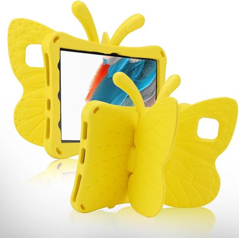 T-Mobile REVVL Tab 2 5G Tablet 10.1 بوصة 2025 حافظة فراشة لطيفة مع حامل للأطفال فتاة خفيفة الوزن EVA متينة مقاومة للصدمات غطاء كامل للأطفال مناسب للأطفال Pro Tablet Cover for REVVL Tab2 Pink in Saudi Arabia