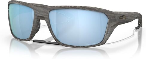 Oakley Men's OO9416 Split Shot Rectangular Sunglasses, Matte Black USA Flag/Prizm Grey Polarized, 64 mm in Kuwait