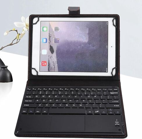 لوحة مفاتيح BT Touchpad، وقت عمل يصل إلى 72 ساعة مع حافظة واقية، لأنظمة iOS للكمبيوتر اللوحي مقاس 9-10.5 بوصة in Kuwait