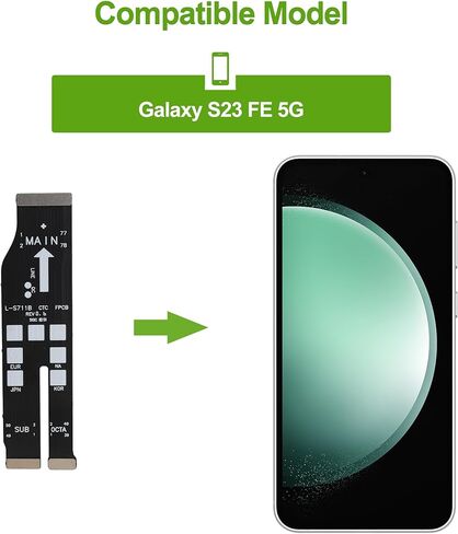جزء إصلاح استبدال موصل USB Flex Dock لمنفذ الشحن لهاتف Galaxy S23 FE 5G in Saudi Arabia
