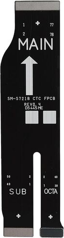 Charging Port USB Flex Dock Connector Replacement Repair Part for Galaxy S24 FE 5G in Saudi Arabia