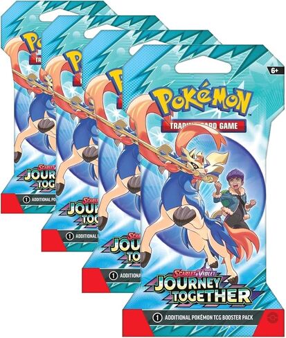 Pokemon TCG - Scarlet & Violet: Journey Together - 1 Blister Pack, Random Draw in Saudi Arabia