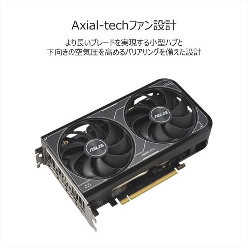 بطاقة ASUS Dual GeForce RTX 4060 Ti V2 OC Edition 8GB GDDR6 SFF متوافقة مع مروحة Axial-tech/DUAL-RTX4060TI-O8G-V2 in Saudi Arabia