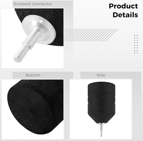 yeesport 10 Pack Foam Arrow Tips, Black Foam Archery Arrowheads, Soft Sponge Arrow Heads Tips Broad Heads for Archery Combat Game CS Shooting Practice in Saudi Arabia