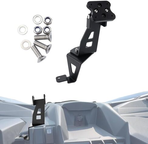 حامل ملاحة للهاتف مزود بحامل تثبيت GPS مناسب لـ Can-Am Maverick X3/X3 Max 2017-2025، متوافق مع Garmin/Tomtom Mount (فتحة AMPS) in Kuwait