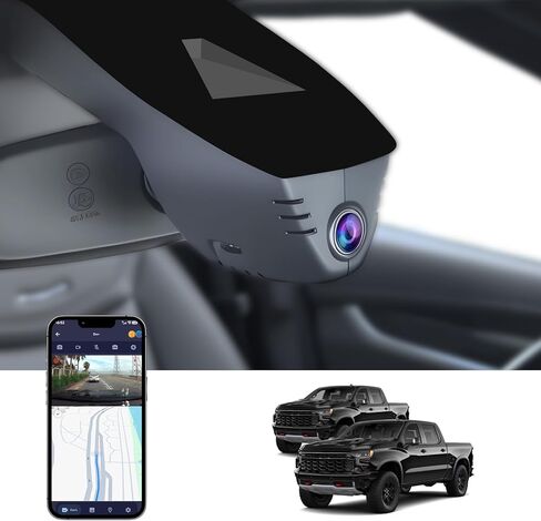 كاميرا أمامية 4K لسيارة Chevy 4th Gen Chevy Silverado 1500 2022-2026، HD 2024-2026 WT LT RST Trail Boss High Country ZR2(6 أو 8 فتحات)، طراز OEM، صورة UHD 2160P، بطاقة 64 جيجابايت in Kuwait