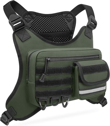 OCKLILY Chest Bag for Men Women, Outdoor Sports Running Vest Bag, Chest Pack for Running, Cycling, Hiking, Workouts, Travel in Saudi Arabia