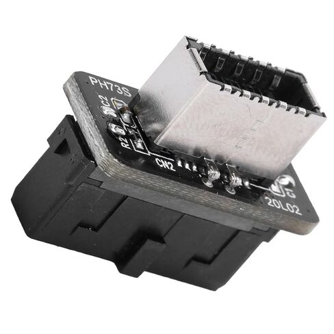 Drfeify Motherboard Front Panel Socket Plugin Port USB3.0 19P/20P to TypeE Multilayer Circuit Board Adapter for Stable Signal Transfer - for Computer Accessories in Saudi Arabia