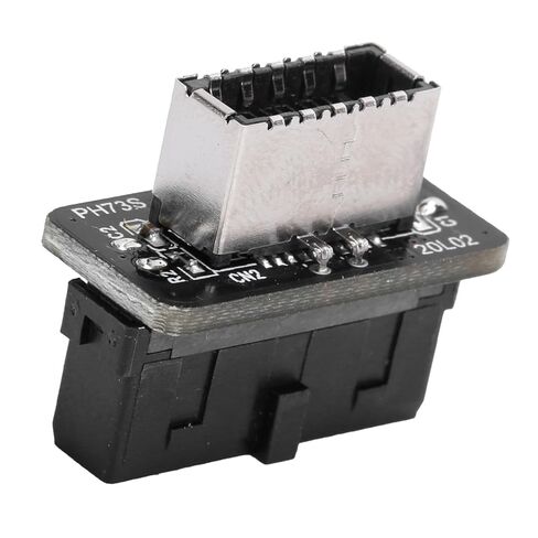 Drfeify Motherboard Front Panel Socket Plugin Port USB3.0 19P/20P to TypeE Multilayer Circuit Board Adapter for Stable Signal Transfer - for Computer Accessories in Saudi Arabia