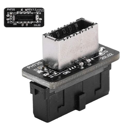 Drfeify Motherboard Front Panel Socket Plugin Port USB3.0 19P/20P to TypeE Multilayer Circuit Board Adapter for Stable Signal Transfer - for Computer Accessories in Saudi Arabia