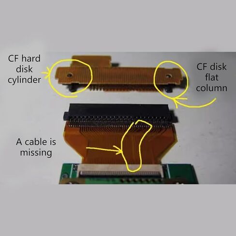 محرك الأقراص الصلبة ZIFCE الجديد مقاس 1.8 بوصة SSD إلى محول محول CF50pin مقاس 1.8 بوصة لـ ZIFCE in Kuwait