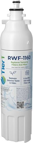 Tier1 ADQ73613401 Refrigerator Water Filter 2-pk | Replacement for LG LT800P, ADQ73613402, Kenmore 9490, 46-9490, 469490, ADQ73613408, DWF-35, Fridge Filter in Kuwait
