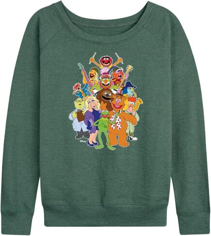 Disney Muppets - Muppets Group - Women's Lightweight French Terry Pullover in Saudi Arabia