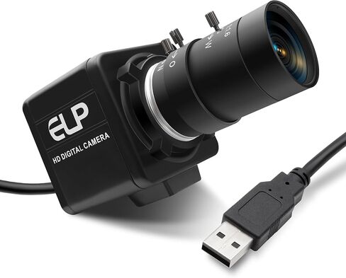 8MP Industrial USB Camera 10X Optical Zoom Manual Focus in Saudi Arabia