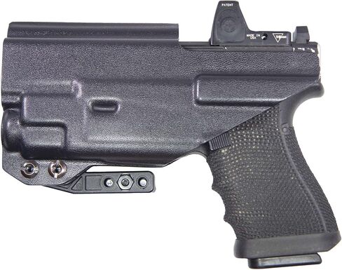 FDO Industries IWB Lightbearing Kydex Holster Optic Cut مع مخلب وDCC مشبك تروس معدني قطعة واحدة مقاس 1.5 بوصة - صنع في الولايات المتحدة الأمريكية in Kuwait