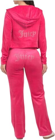 Juicy Couture Bling Velour Tracksuit Pine Green Small in Saudi Arabia