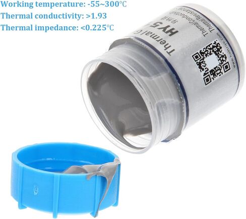 POPETPOP 15pcs High Performance Thermal Paste for Computers and Graphics Cards Non-Conductive Thermal Interface Material Stable from Heat Dissipation Paste for CPU and GPU Cooling in Saudi Arabia