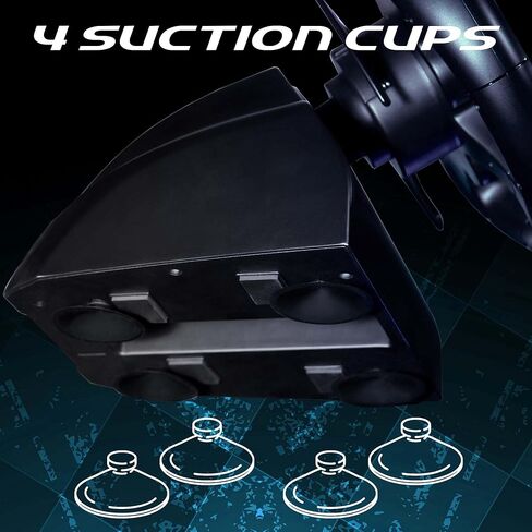 SUBSONIC - Superdrive 220 RS-5 Steering Wheel - PS5 Racing Wheel with Dual Joysticks, 180° Rotation, Pedals and Paddles. Compatible with PS5 and PC - Black in Saudi Arabia