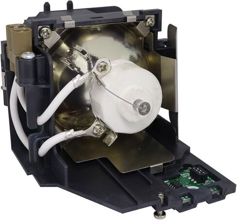 المصباح والمبيت الأصليان من Jaspertronics لجهاز عرض Panasonic PT-VX610 مع المواصفات الأصلية ومصباح كامل العمر بالداخل - ضمان لمدة عام واحد in Saudi Arabia