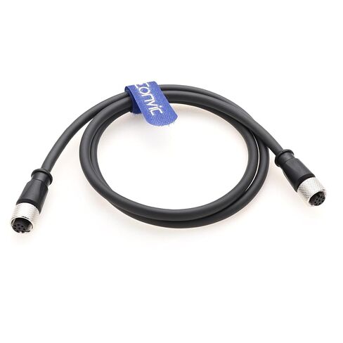 Eonvic M12 8 Pin A-Code Female to Female Cat5e Power Data Cable for Cognex in-Sight/DataMan Series Support Profinet, EtherNet/IP, Modbus RTU in Saudi Arabia