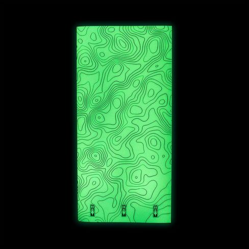 Bohning Glow in The Dark Topographical Arrow Wraps 13 Pack, 7", Standard in Saudi Arabia