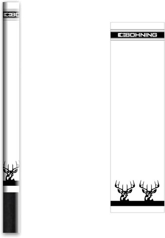 Bohning 4" Traditional Arrow Wraps, Standard, White Deer in Saudi Arabia