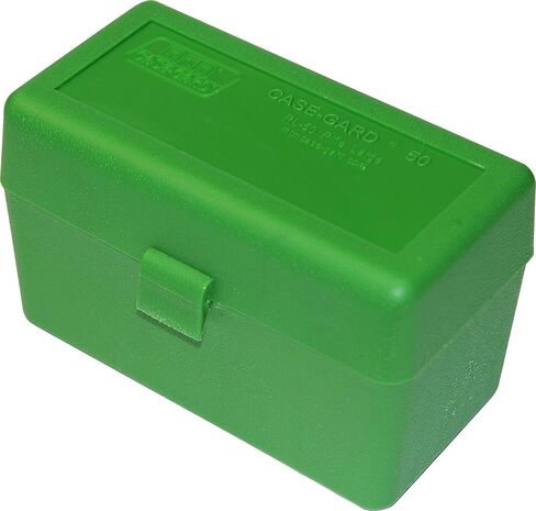 MTM Case-Gard RL-50-41 Rifle Ammo Box, 50 Round 240 Wby 270 Win 280 Rem 30-06 7x57, USA Made, Clear Smoke in Saudi Arabia