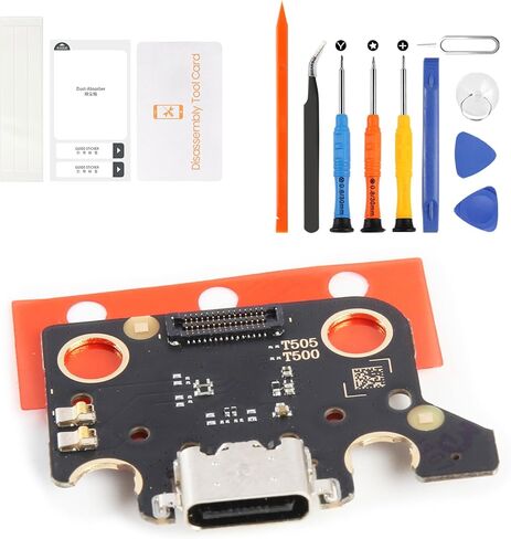 Charging Port Board Replacement for Samsung Galaxy Tab A7 10.4" 2020 SM-T500 T505 USB-C Charging Dock PCB USB Replacement with Tools (No Flex Cable) in Saudi Arabia
