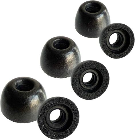 Memory Foam Ear Tips Replacement for TOZO A1/ NC7 / NC7 Pro / NC9 / NC9 Plus / T10 / Soundcore by Anker P20i/P30i/Life P3i/ Life P2 Mini/A20i /Moondrop Space Travel TWS/Travel 2 Earbuds Earpad in Saudi Arabia