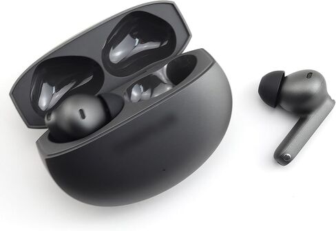 Replacement Silicone Ear Tips for OnePlus Buds 4 / Buds 3 / Buds Pro 3 / Buds Pro 2 / Nord Buds 3 / Nord Buds 3 Pro Earbuds, 3 Pairs (Black, S/M/L) in Saudi Arabia